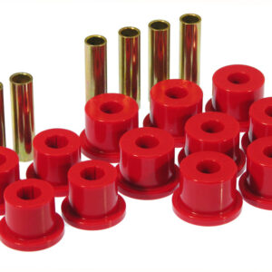 Prothane 73-87 GM Rear Spring & Shackle Bushings (w/ 1.75in Bushings) - Red - 7-1008